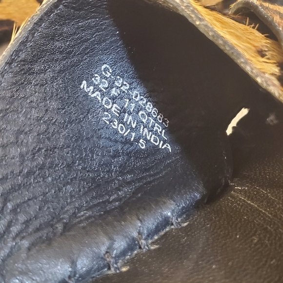 TOPSHOP Animal print sandals size 37 - Picture 3 of 10